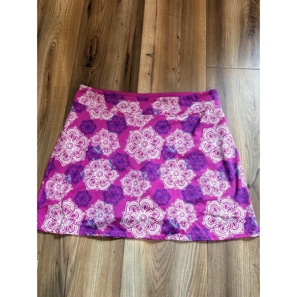 Tranquility‎ Skirt Skort Women's Small Pink Purple Tennis Shorts Lined Golf